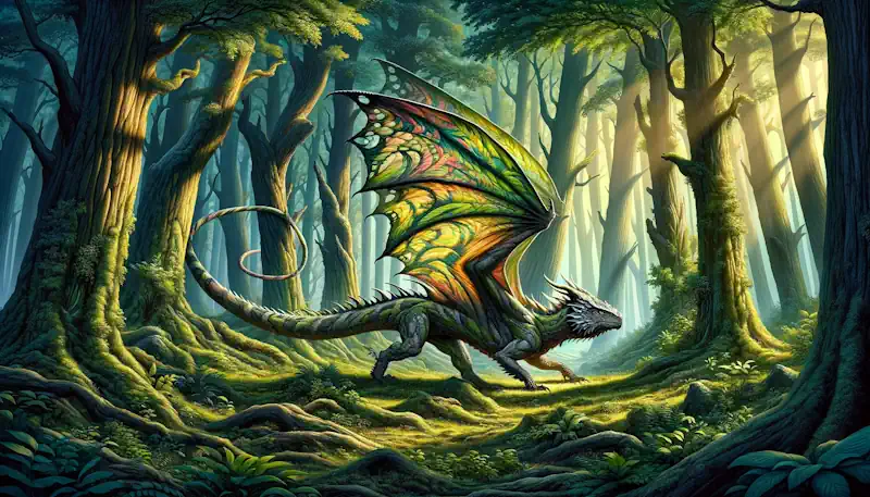 Dragon in the Forest