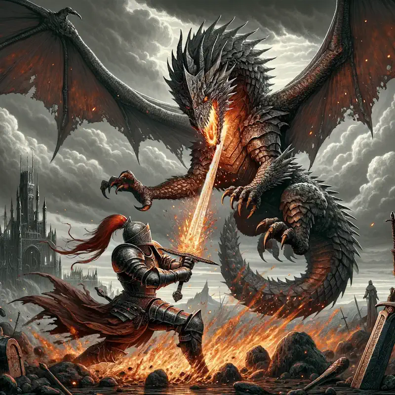 Dragon and Dragon Slayer