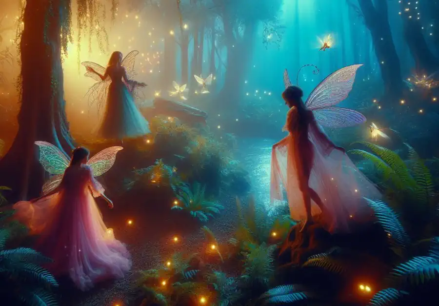 Fairies in the Forest