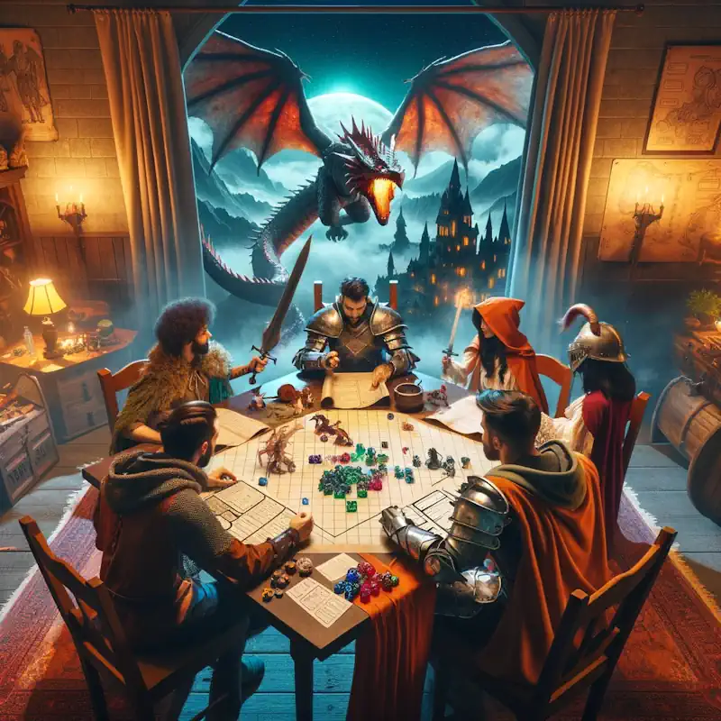 Playing Dungeons and Dragons